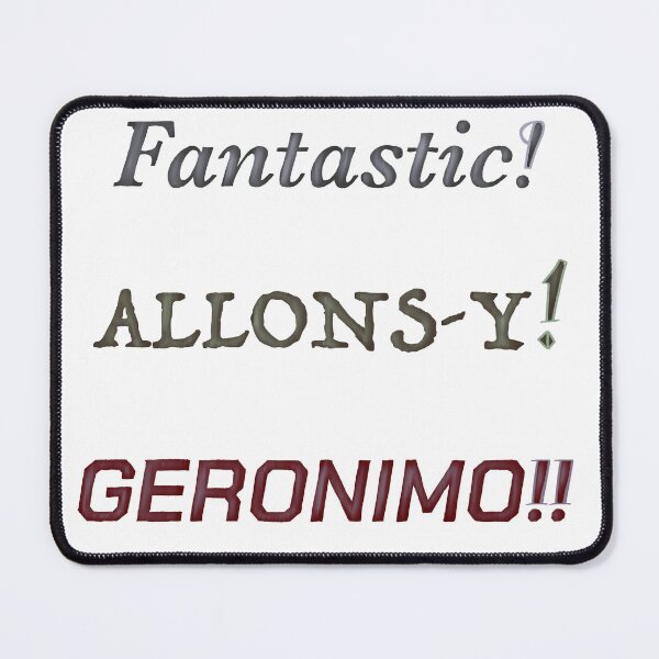 Item preview, Doctor Catchphrases (9-11) designed and sold by turingpatterns.