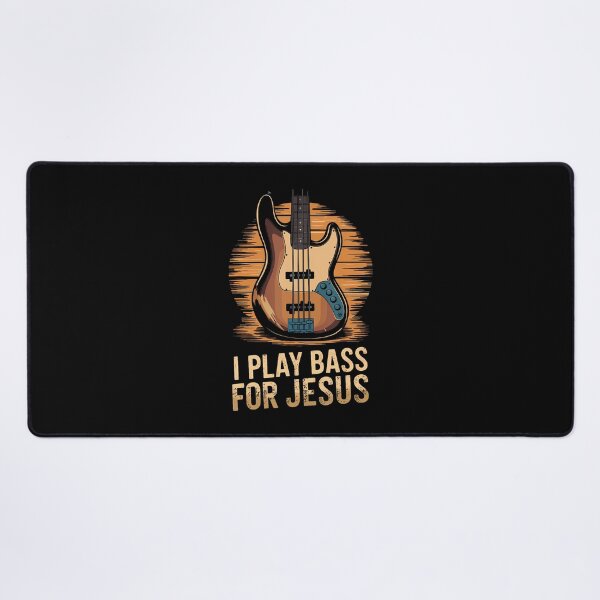 Item preview, I Play Bass For Jesus Christian Bassist And Bass Guitar designed and sold by AlanaKaren.