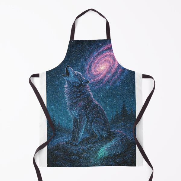 Item preview, Celestial Wolf Howling at Galaxy designed and sold by Expl0rer.