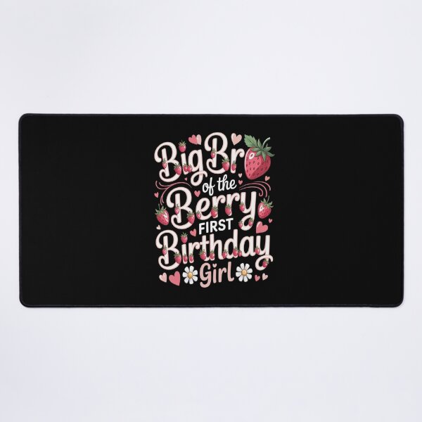 Item preview, Big bro of The Berry First Bday of Girl Strawberry Brother designed and sold by Moxizz.