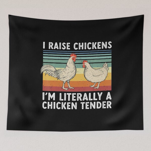 Item preview, Funny Chicken Tender Poultry Farmer Hen designed and sold by MavisJoseph.