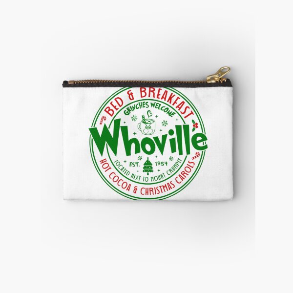 Item preview, Grinch Bed And Breakfast Vintage Christmas Vacation Logo designed and sold by Anaya Jovani.