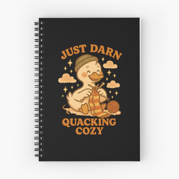 Item preview, Just Darn Quacking Cozy - Cute Knitting Duck Fall Pun designed and sold by AlanaKaren.