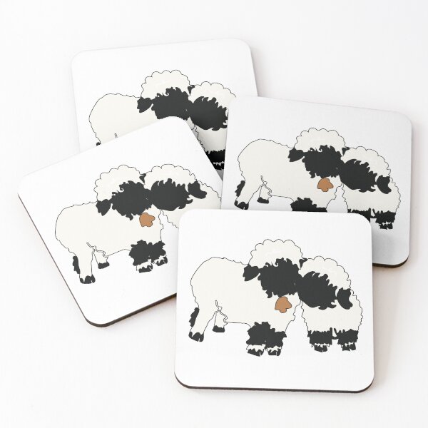 Item preview, Valais Blacknose Sheep and Lamb designed and sold by ValaisChalet.