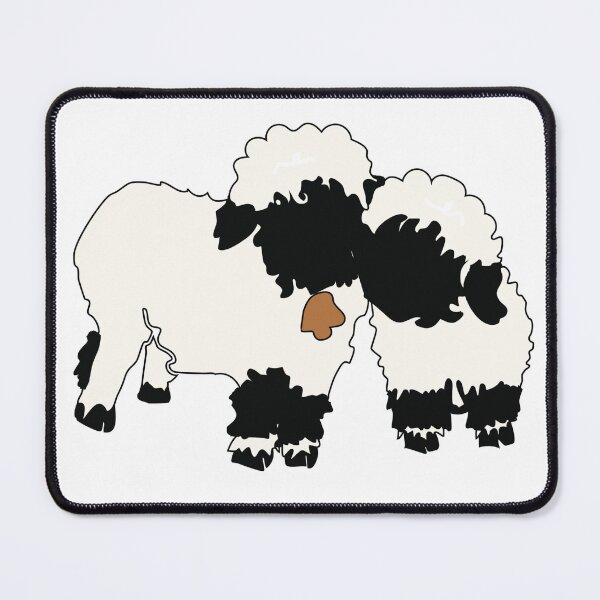 Item preview, Valais Blacknose Sheep and Lamb designed and sold by ValaisChalet.