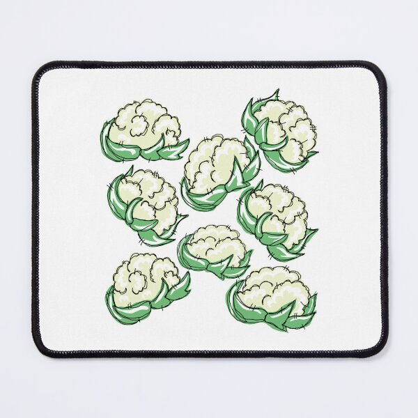 Item preview, Cauliflower Patterns With white Background designed and sold by missmann.