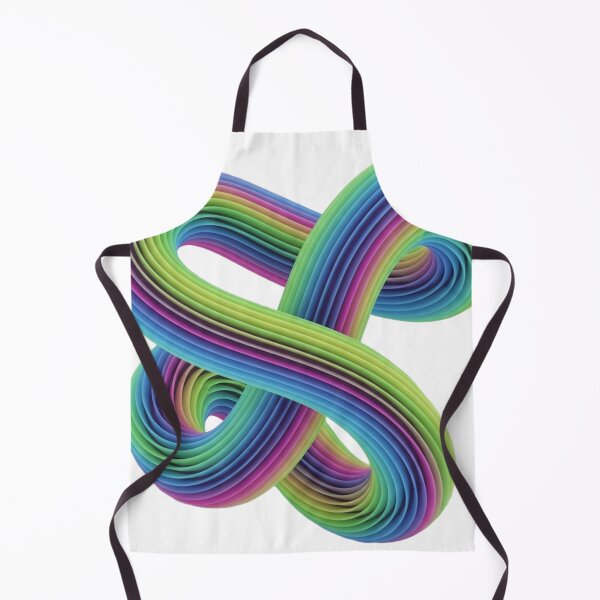 Item preview, Neon Isometric Ribbon Flow – Premium Abstract Vector designed and sold by pohapoha181.