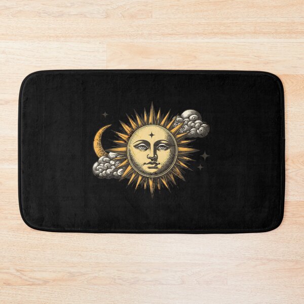 Item preview, Celestial Dreamer Vintage Sun And Moon Cosmic Art designed and sold by qobwyihvrj29.