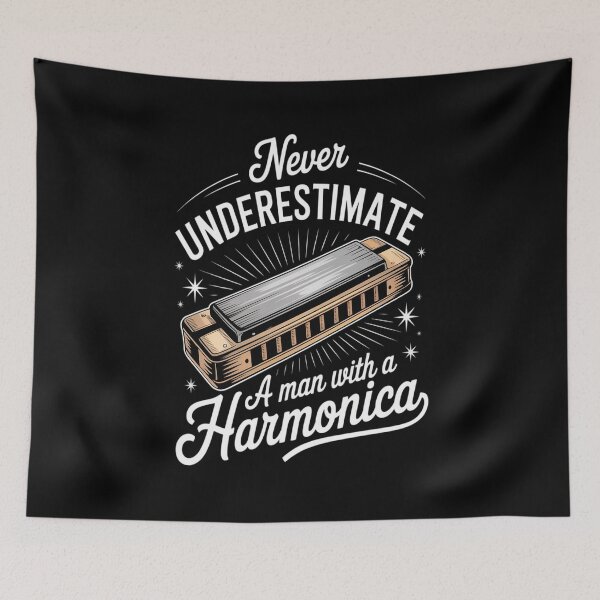 Item preview, Harmonica Gift For Men Cool Music Instrument Lover designed and sold by Moxizz.