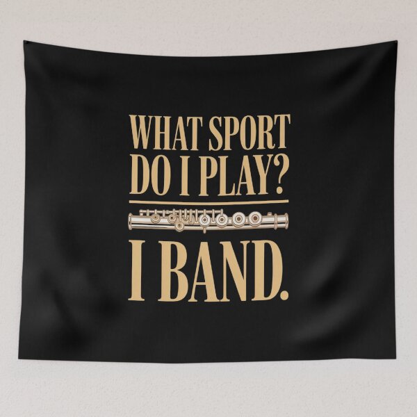 Item preview, Flute Player Art For Men Women Music Lover Marching Band designed and sold by Moxizz.
