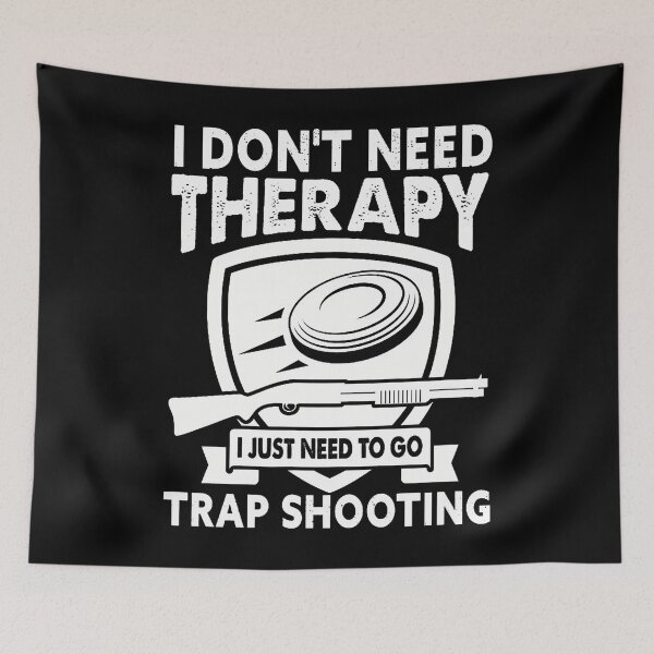 Item preview, Trap Shooting Therapy Pull Clay Bird Hunter Sports designed and sold by AlanaKaren.