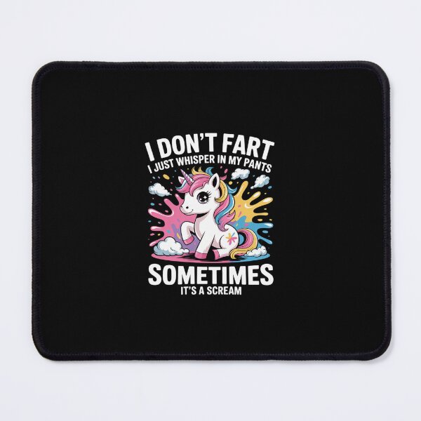 Item preview, I Don't Fart I Whisper In My Pants - Unicorn designed and sold by SyntaxClaw.