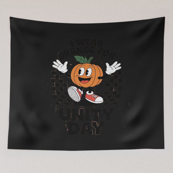 Item preview, Anti Bullying Awareness Pumpkin I Wear Orange For Unity Day designed and sold by JessicaWalshdf.