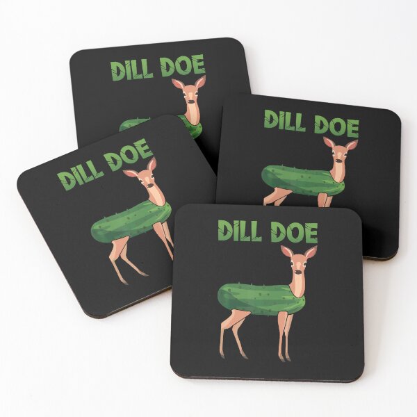 Item preview, Dill Doe Funny Deer Pickle Pun Meme Dill Doe designed and sold by MarionCharleen.