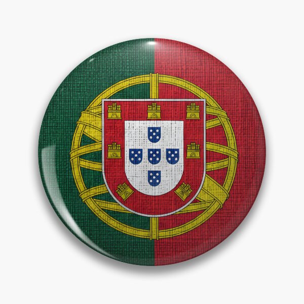 Item preview, Textured Portugal flag with coat of arms close up designed and sold by homydesign.
