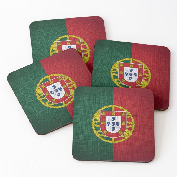 Item preview, Textured Portugal flag with coat of arms close up designed and sold by homydesign.
