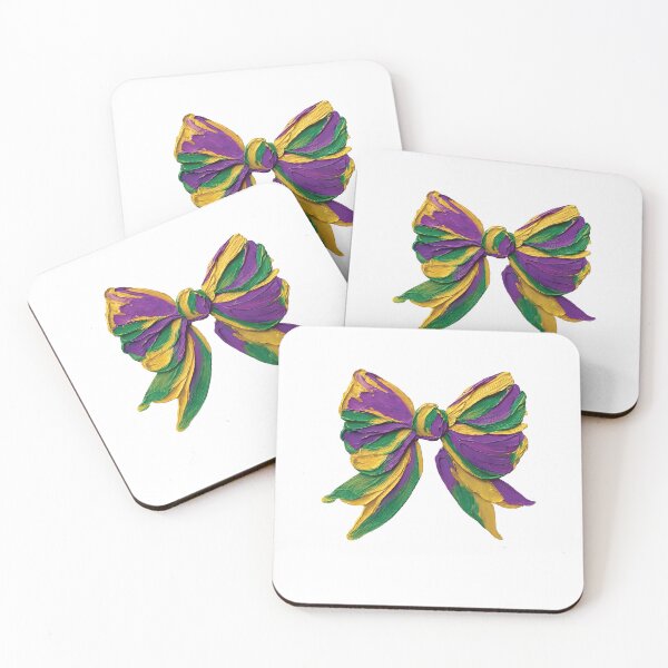 Item preview, Mardi Gras Bow Brushstroke designed and sold by Pechkinpavelpas.
