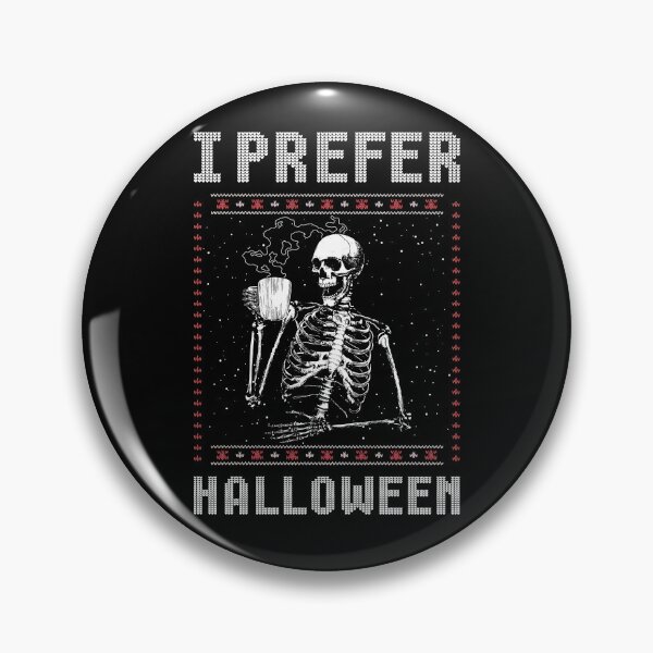 Item preview, I Prefer Halloween Men's Christmas Skeleton Gear designed and sold by DynamicDesign.