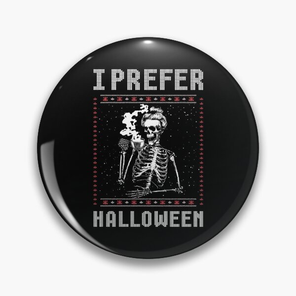 Item preview, I Prefer Halloween Women's Christmas Skeleton Gear designed and sold by DynamicDesign.