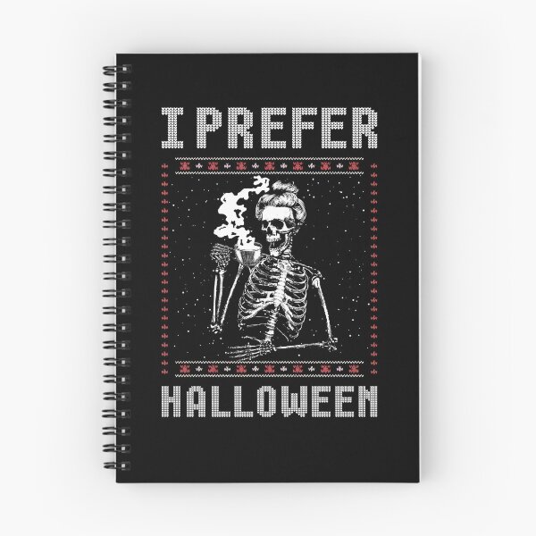 Item preview, I Prefer Halloween Women's Christmas Skeleton Gear designed and sold by DynamicDesign.