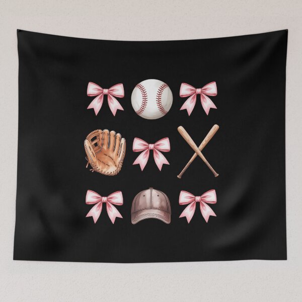 Artikelvorschau, Baseball Coquette Bow Baseball Mama Baseball Mom Muttertag entworfen und verkauft von VENOM0RIOT.