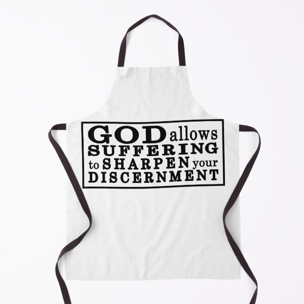Item preview, god allows suffering to sharpen discernment designed and sold by OCD_JESSICA.