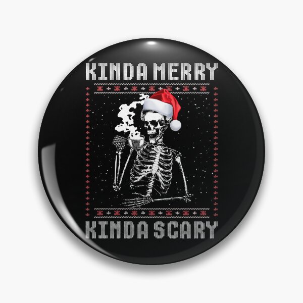 Item preview, Kinda Merry Kinda Scary Women's Christmas Skeleton Gear designed and sold by DynamicDesign.