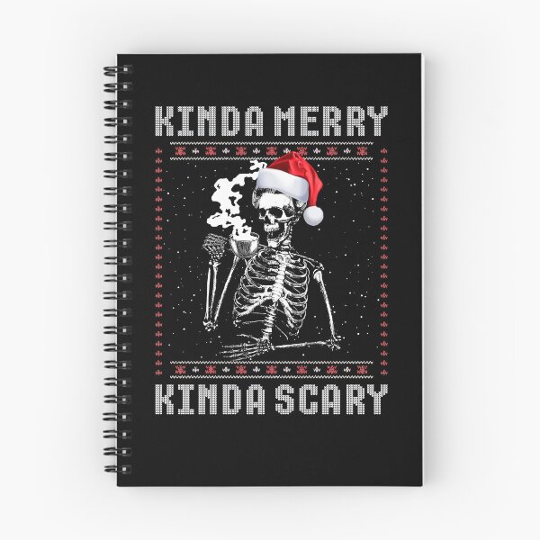 Item preview, Kinda Merry Kinda Scary Women's Christmas Skeleton Gear designed and sold by DynamicDesign.
