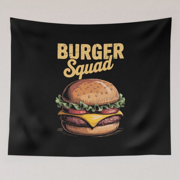 Item preview, Burger Squad - Fun Hamburger Fan Grilling Team designed and sold by VENOM0RIOT.
