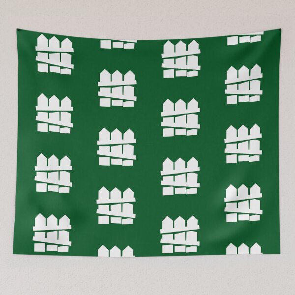 Item preview, Yard (White on Green) designed and sold by PawsitiveMum3.