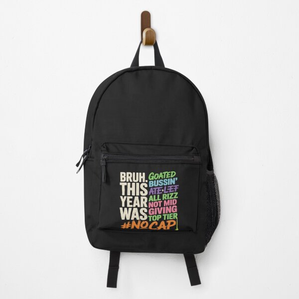 Item preview, Bruh This Year Was Goated No Cap Funny Last Day of School designed and sold by JessicaWalshdf.