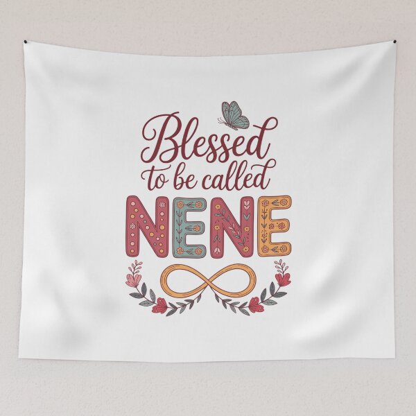 Item preview, Blessed to Be Called Nene Floral Mother's Day designed and sold by VENOM0RIOT.