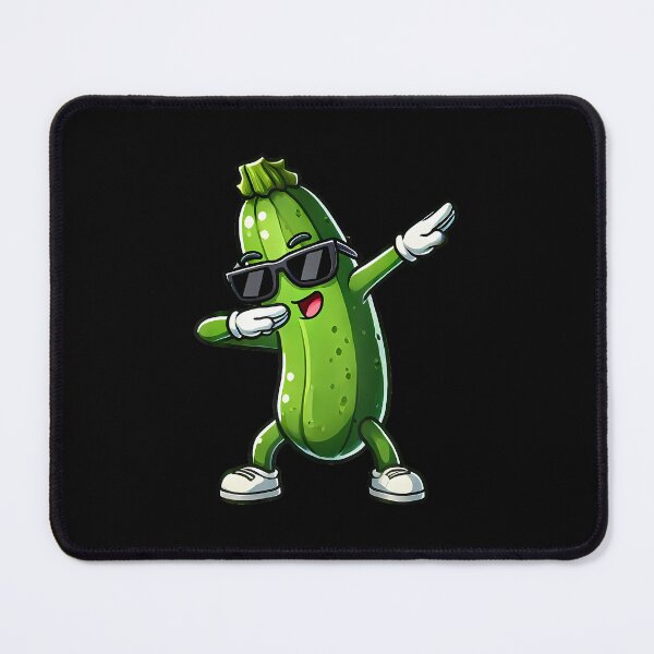 Item preview, Zucchini Dabbing Funny Vegetable Motif With Zucchini designed and sold by MarionCharleen.