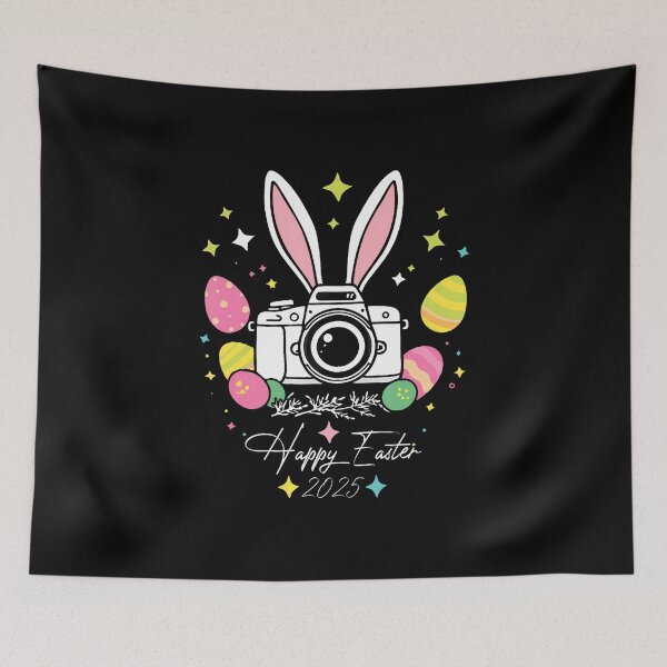 Item preview, Photography Easter Bunny Camera Fuuny Bunny Photographer designed and sold by KellyJudith.