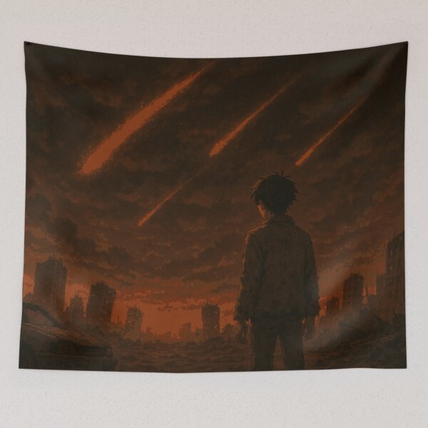 Item preview, Fall of the Silent City at Dusk designed and sold by Xenoame.