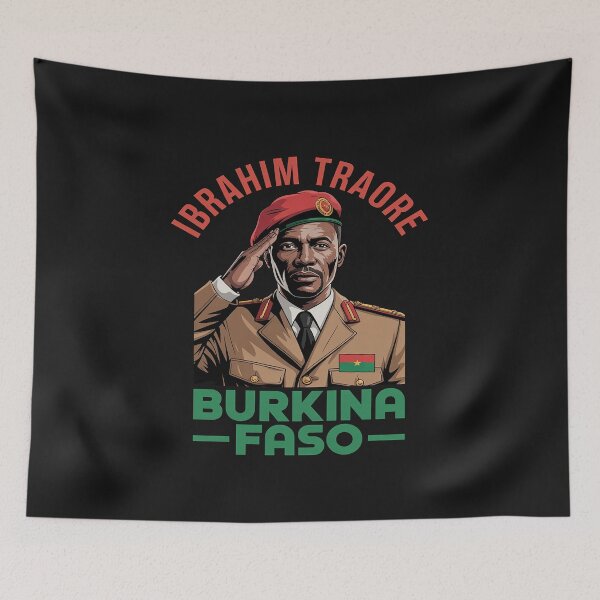 Item preview, Burkina Faso - Ibrahim Traoré Thomas Sankara designed and sold by JessicaWalshdf.