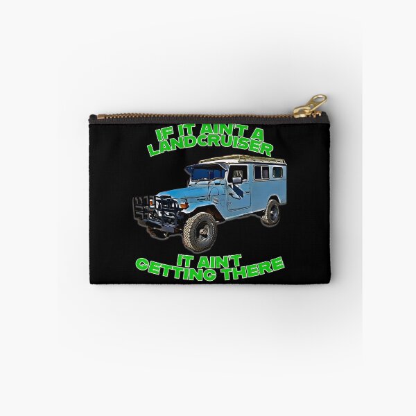 Item preview, Classic LandCruiser Troopy Cartoon Art If It Ain’t a LandCruiser It Ain’t Getting There designed and sold by Michael van der Hoorn.