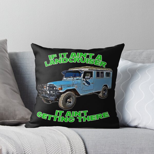 Item preview, Classic LandCruiser Troopy Cartoon Art If It Ain’t a LandCruiser It Ain’t Getting There designed and sold by Michael van der Hoorn.