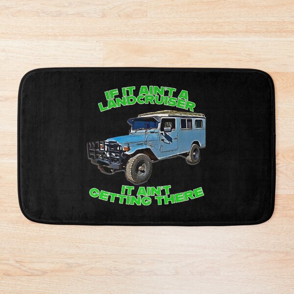 Item preview, Classic LandCruiser Troopy Cartoon Art If It Ain’t a LandCruiser It Ain’t Getting There designed and sold by Michael van der Hoorn.