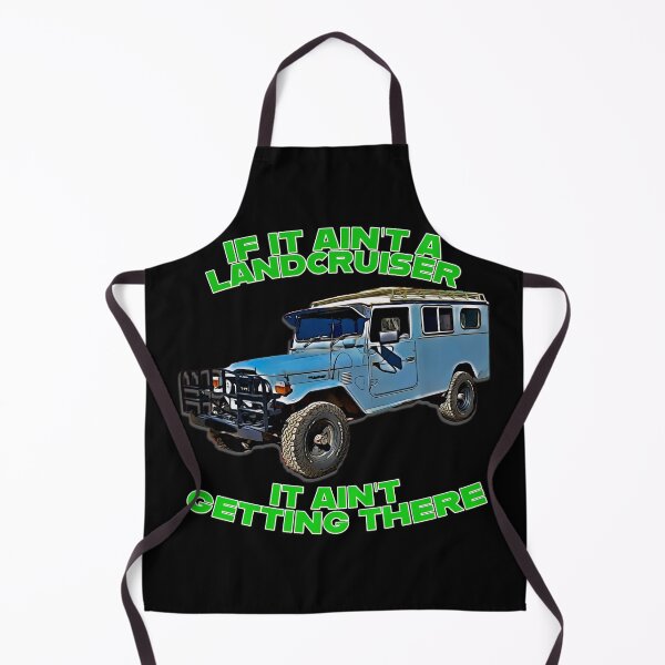 Item preview, Classic LandCruiser Troopy Cartoon Art If It Ain’t a LandCruiser It Ain’t Getting There designed and sold by Michael van der Hoorn.