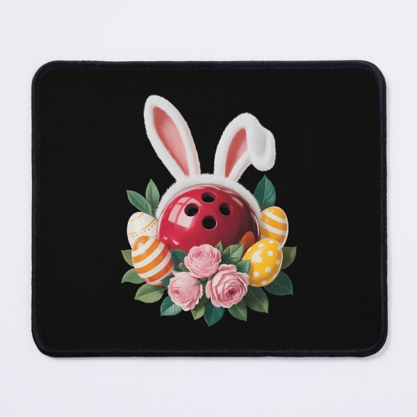 Item preview, Bowling Easter Bunny Egg 2026 Rabbit Flowers Pascha Bowler designed and sold by VENOM0RIOT.