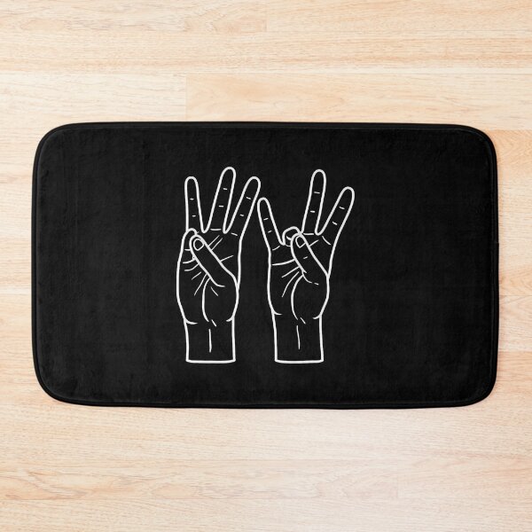 Item preview, Six Seven Hand Sign Asl Sign Language Funny Alpha Kid Meme designed and sold by EstherDiane.
