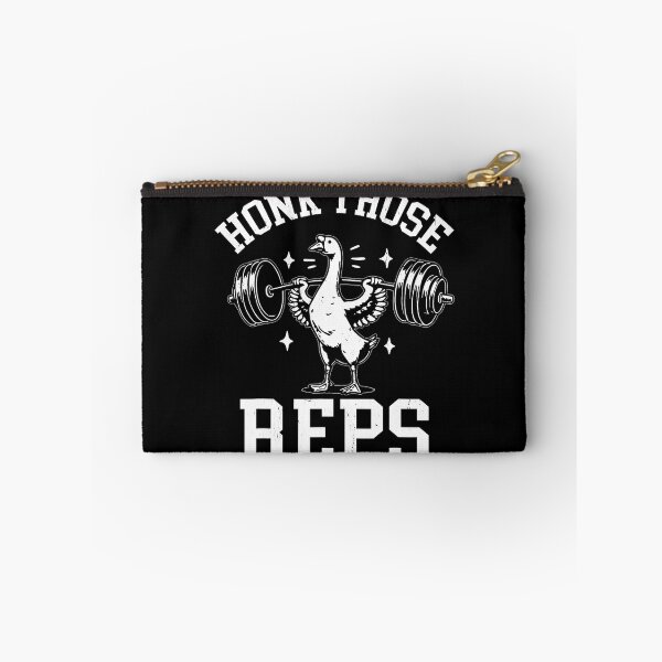 Item preview, Honk Those Reps Funny Goose Weightlifting Retro Goose Gym designed and sold by AlbertaDana.