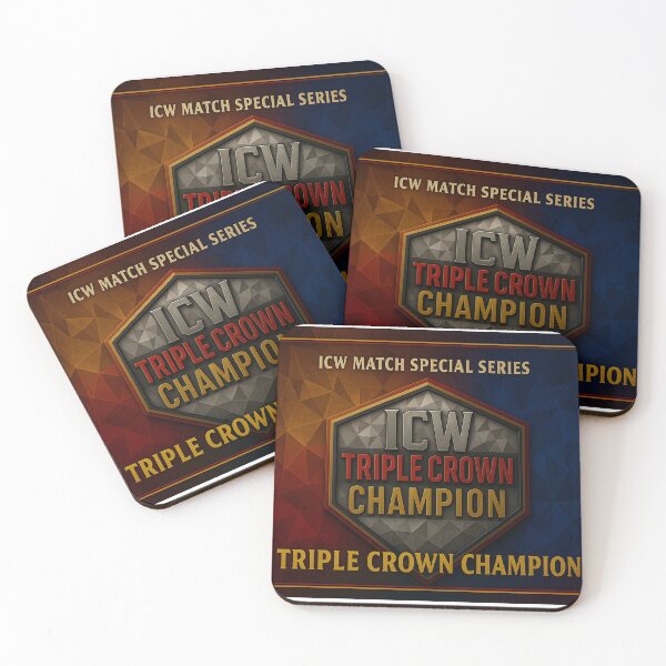 Item preview, ICW Match Special Series Triple Crown Title designed and sold by TTVTheDayman.