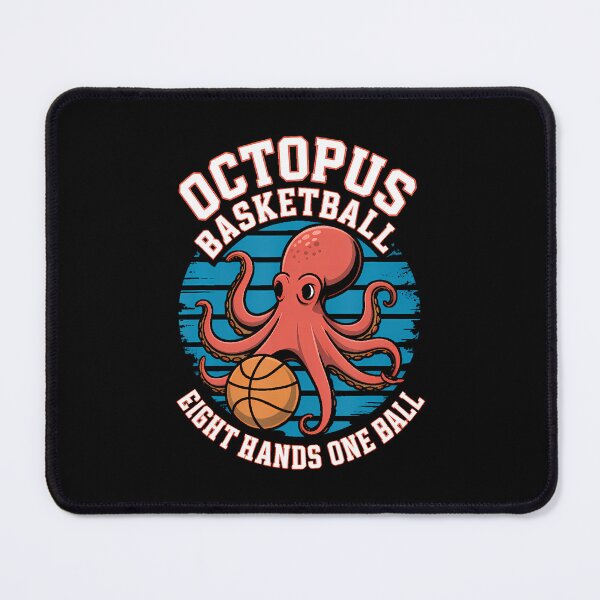 Item preview, Octopus Basketball Gang Eight Hands One Ball designed and sold by AlanaKaren.