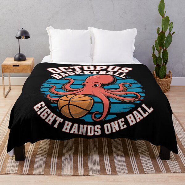 Item preview, Octopus Basketball Gang Eight Hands One Ball designed and sold by AlanaKaren.