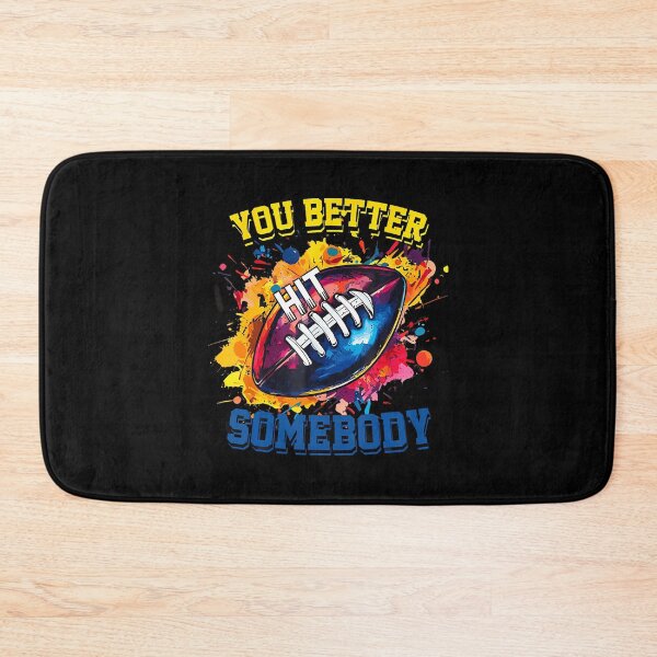 Item preview, You Better Hit Somebody Retro Football Quote Vintage designed and sold by PatsyMargie.