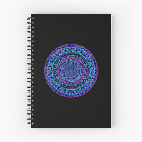 Item preview, Cosmic Neon Bloom Mandala designed and sold by Mandalas_fun.