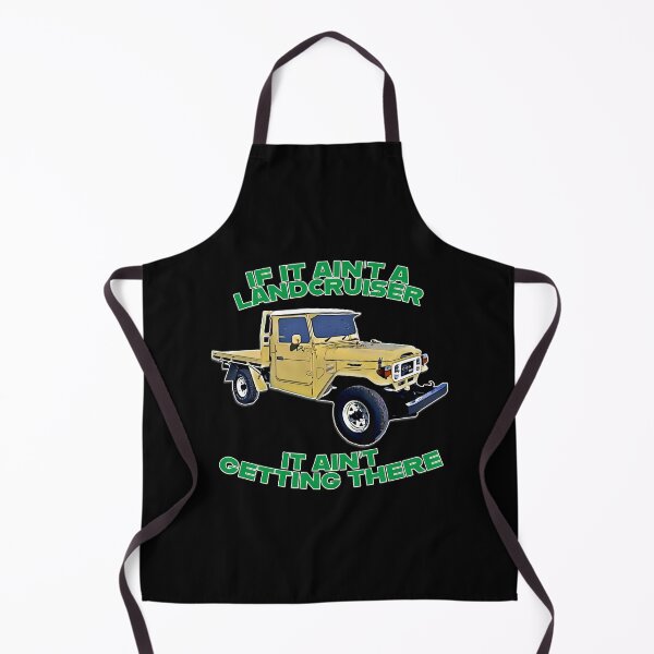 Item preview, Classic LandCruiser Cartoon Art If It Ain’t a LandCruiser It Ain’t Getting There designed and sold by Michael van der Hoorn.