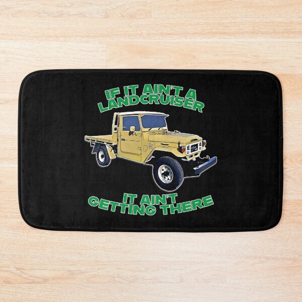 Item preview, Classic LandCruiser Cartoon Art If It Ain’t a LandCruiser It Ain’t Getting There designed and sold by Michael van der Hoorn.
